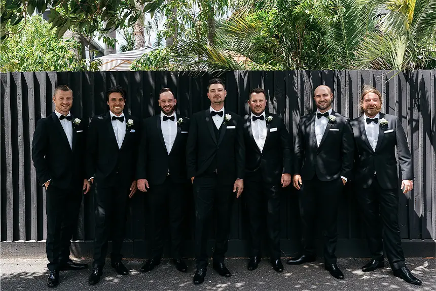 Dress code black tie wedding hotsell